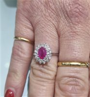 Ring Gilma Gioielleria  Woman in Gold Rubino 0.65 Ct ANOR-108-286 - ANOR-108-286